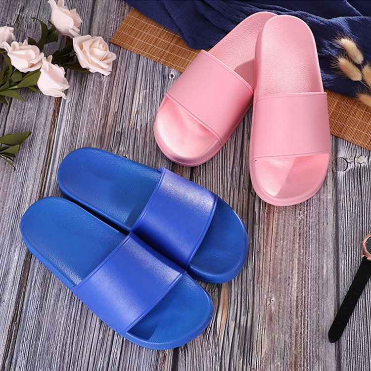 Factory Customized Hotel Women's Slipper Slide Custom Logo Summer House Brand Rubber Eva Blank Slide Slippers Women Custom
