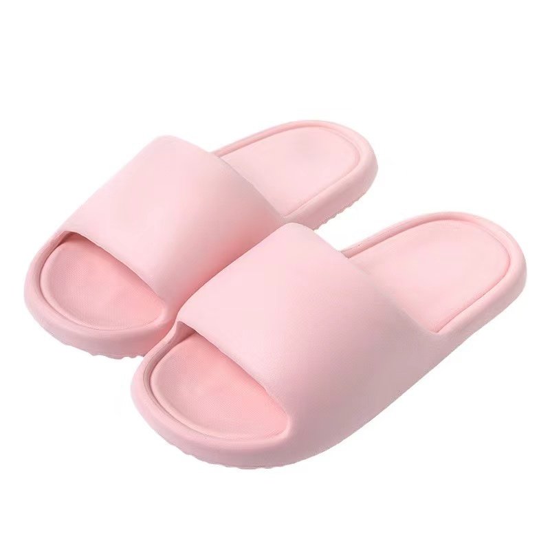 Platform slippers for women in summer wear soft soft soles lightweight home with couples indoor simple cool shoes for men