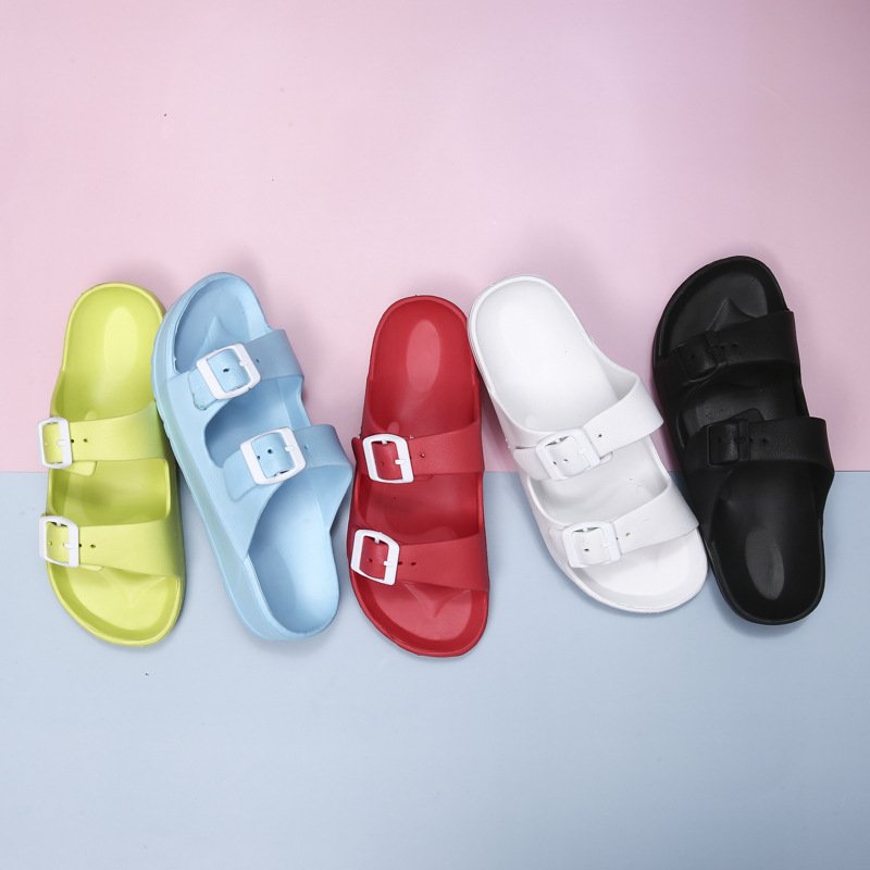 Anti-slip Bathroom Slippers Breathable Casual Outdoor Slides Slippers Customized Logo Slippers For Unisex