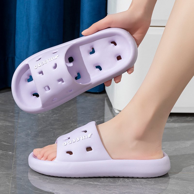 Wholesale Breathable Quick Drying Slipper Home Slippers Non-slip Women's Shoes Men's Shoes Slides Slippers