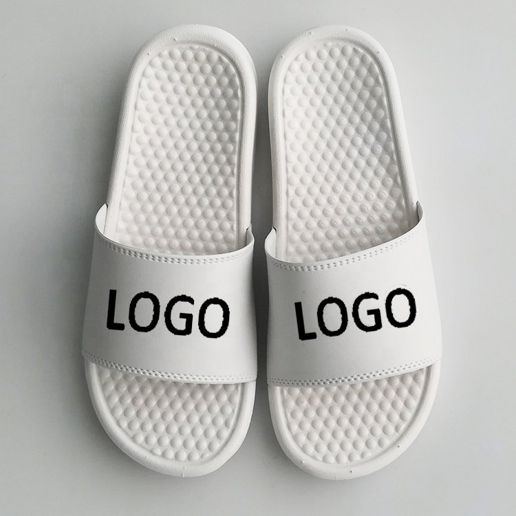 Latest designer men's fashion slides wholesale high quality soft slippers famous sandals brands slippers for men