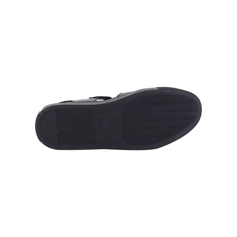 2022 Summer Beach Wholesale Custom Logo Cross Strap Leather Flat Slide Slippers Sandals for Men