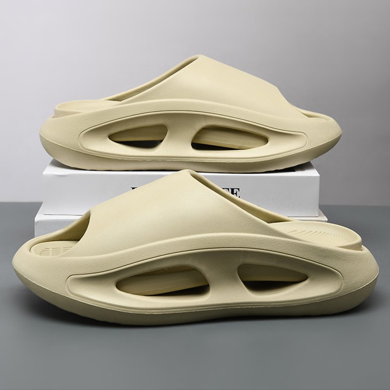 Summer Beach Fashion Home Sports Custom Men's Shoes Eva Soft Rubber Sandals Support Cloud Slides Slippers with Logo for Men
