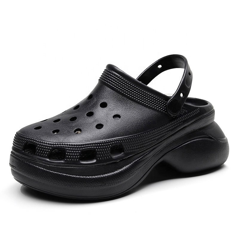 Unisex High Quality Eva Platform Beach Shoes Anti-slip Soft Clogs Men Fashionable Summer Slipper Home Leisure Garden Use Spring