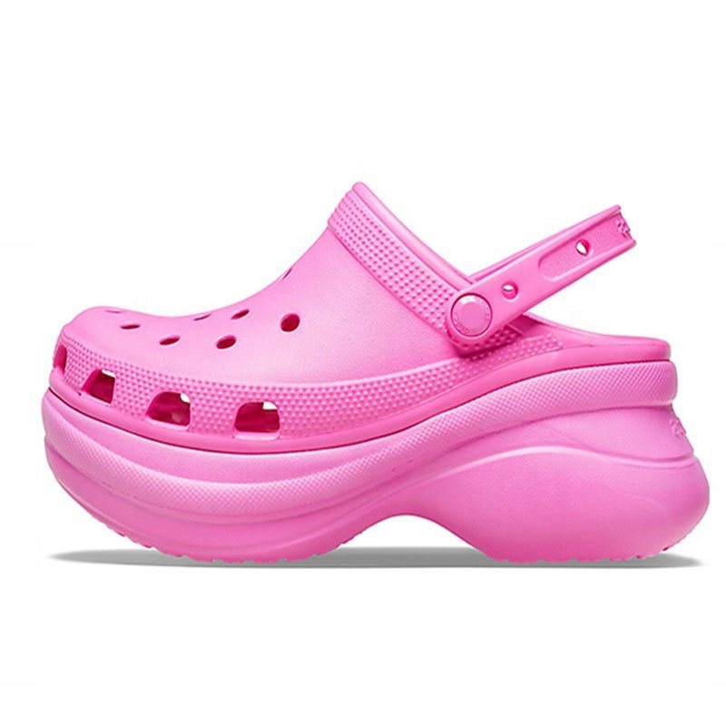 Unisex High Quality Eva Platform Beach Shoes Anti-slip Soft Clogs Men Fashionable Summer Slipper Home Leisure Garden Use Spring