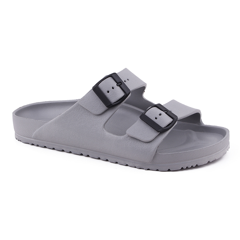 Mens Sandals Slides Adjustable Buckle Straps Sandals Thick Sole Pillow EVA Chancletas De Hombre Mens Sandals Slippers For Men