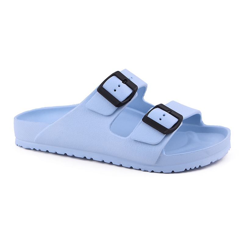 Mens Sandals Slides Adjustable Buckle Straps Sandals Thick Sole Pillow EVA Chancletas De Hombre Mens Sandals Slippers For Men