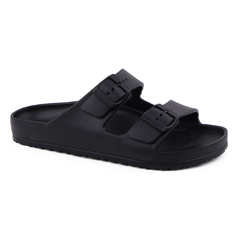 Mens Sandals Slides Adjustable Buckle Straps Sandals Thick Sole Pillow EVA Chancletas De Hombre Mens Sandals Slippers For Men