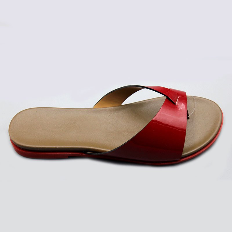 2024 latest stylish and comfortable flat slippers for ladies and women's newly designed non-slip open-toed shoes