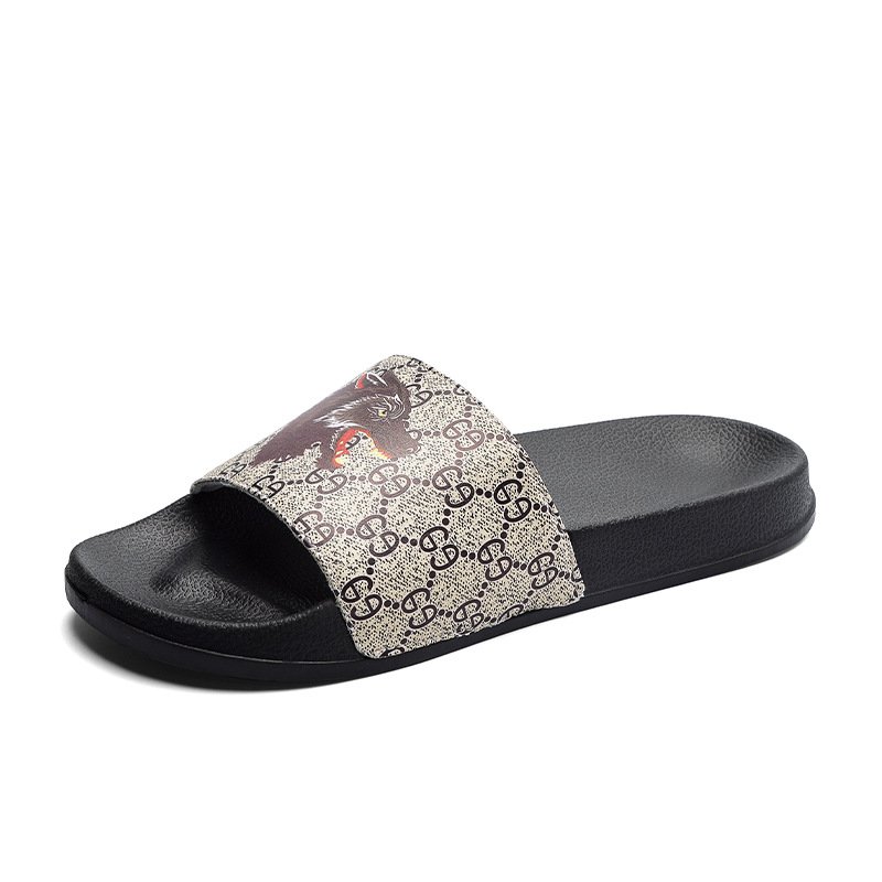 HOT SALE Brands new designer Slippers Men Sandals Male Rubber big size Slides high quality stylish slippers