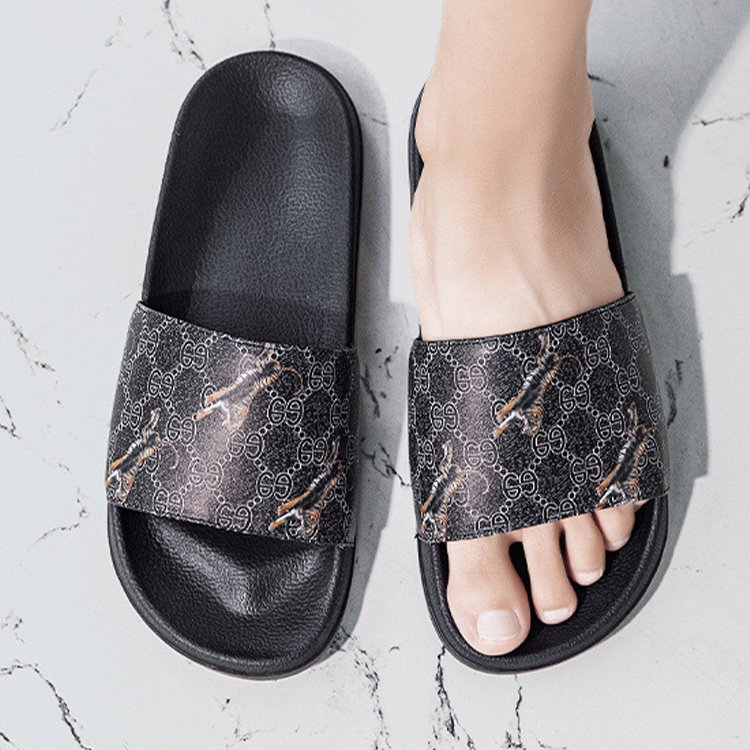 HOT SALE Brands new designer Slippers Men Sandals Male Rubber big size Slides high quality stylish slippers