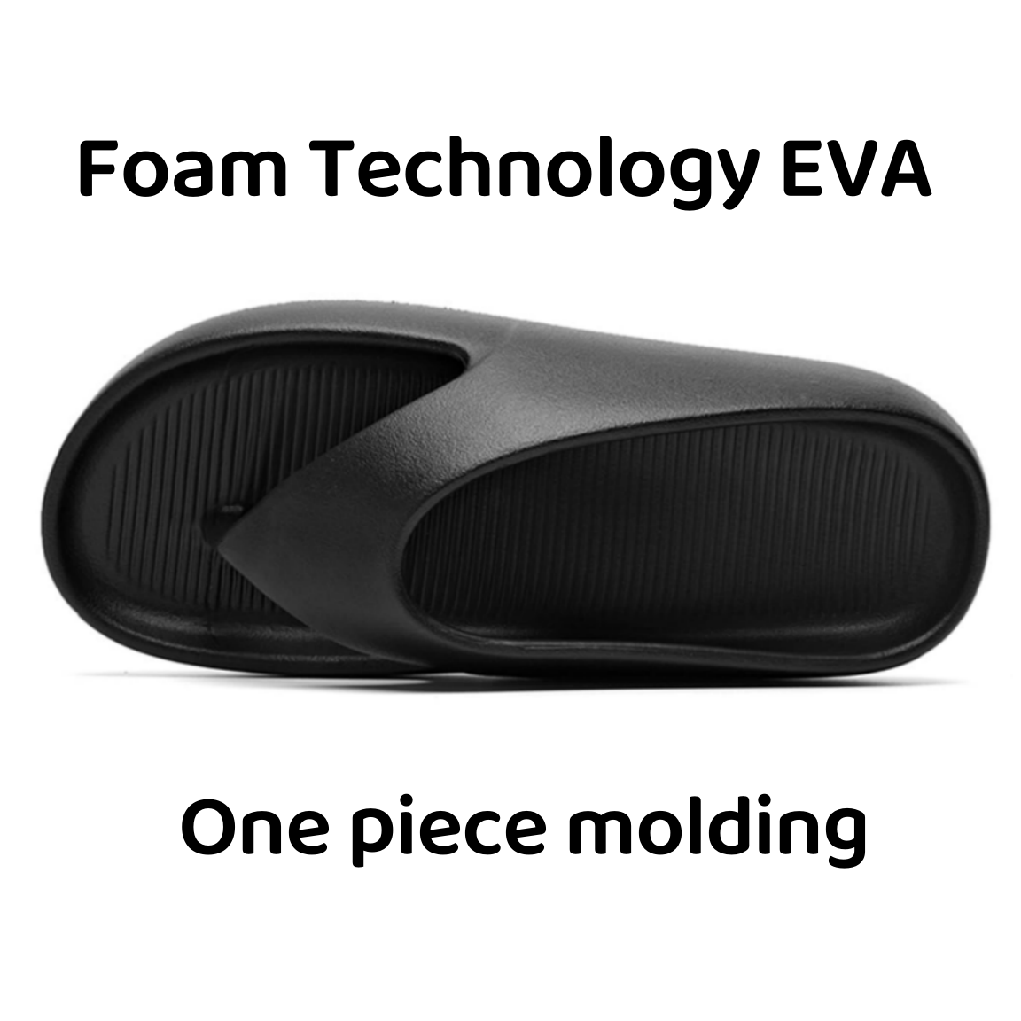 Custom Logo Fashion Casual Unisex Outdoor Beach Flip Flops Men's Women's Soft Cloud Slippers Arch Support Pillow Non-Slip Flat