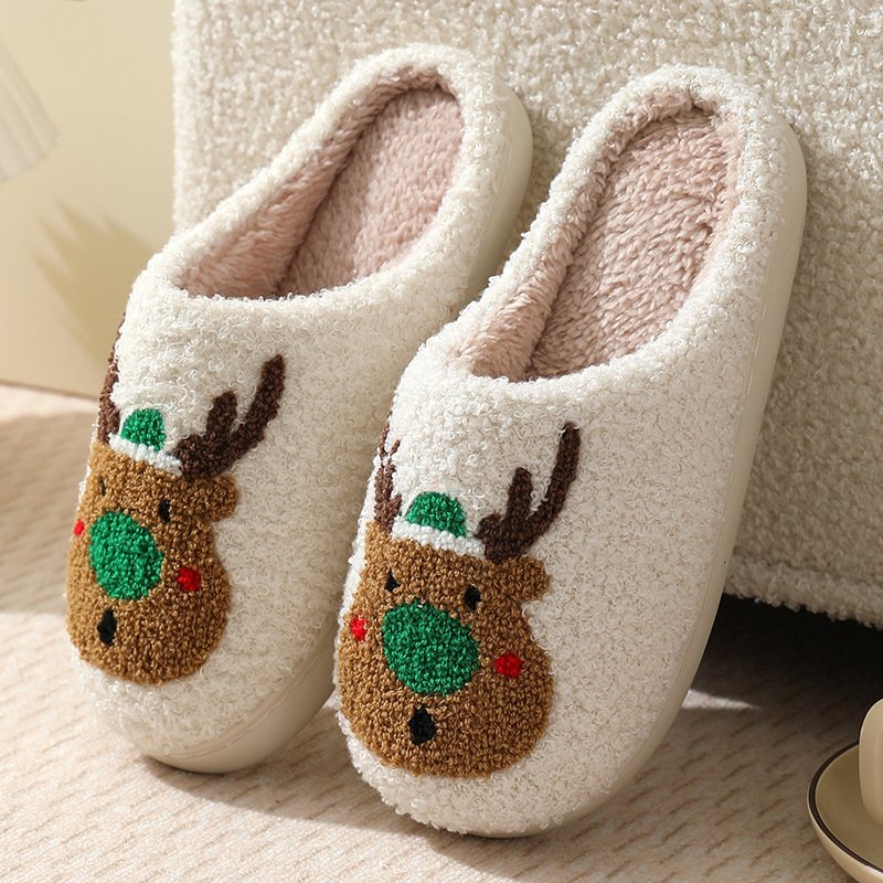 Personal Christmas Chaussure Femme Winner Unisex Couple Indoor Bedroom Slippers Home Slide Slippers For Men Women
