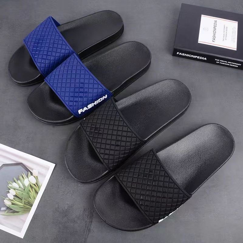 2024 Beach Fashion Women Summer Striped Sandals Eva Custom Printed Sports Men'S Slides Slippers Logo For Men