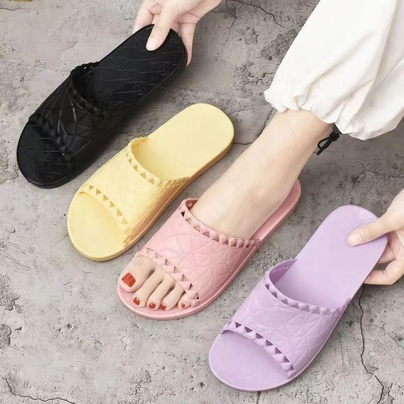 2024 Beach Fashion Women Summer Striped Sandals Eva Custom Printed Sports Men'S Slides Slippers Logo For Men