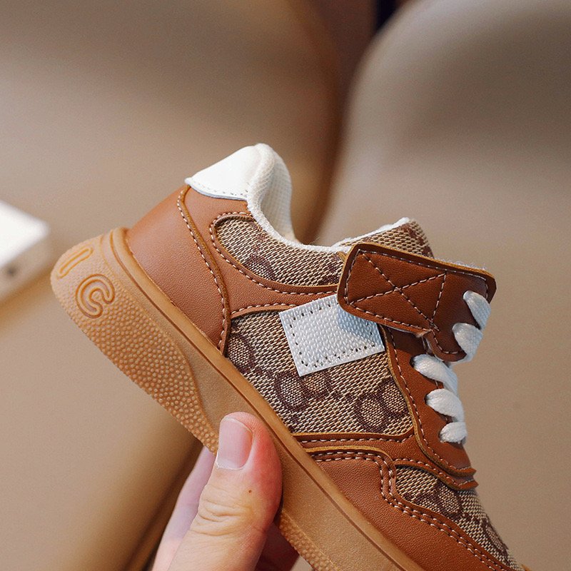 RTS Casual Shoes Spring Autumn New Fashion Soft Boys Sports Shoes Students Lace-up Light Sneakers for Girls Versatile Shoes