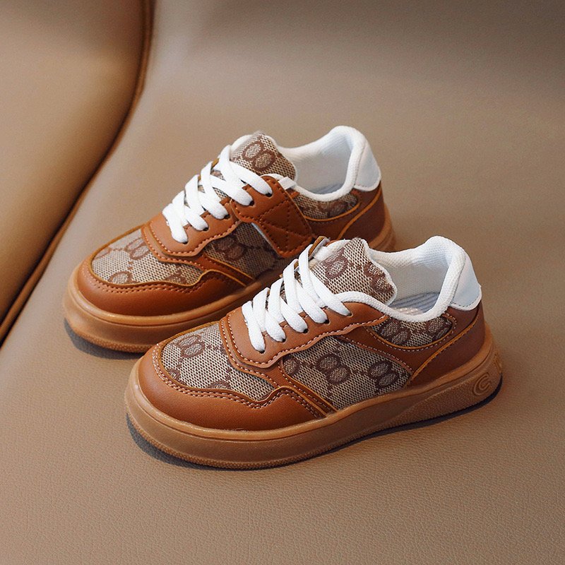 RTS Casual Shoes Spring Autumn New Fashion Soft Boys Sports Shoes Students Lace-up Light Sneakers for Girls Versatile Shoes