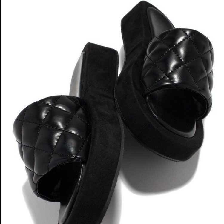 Flat toe leather slides slippers women sandals shoes size shoes summer beach slides slipper sandals