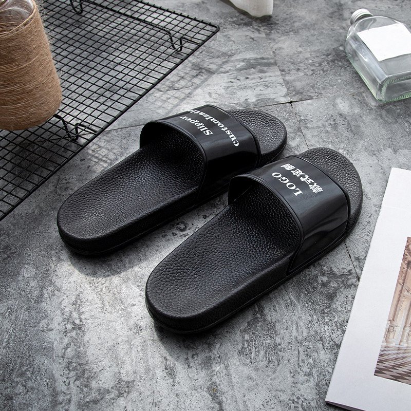 Wholesale Unisex Sliders Custom Indoor Print Blank Slides Sandal PVC House Home Slipper Footwear Custom Logo Slippers Man Women