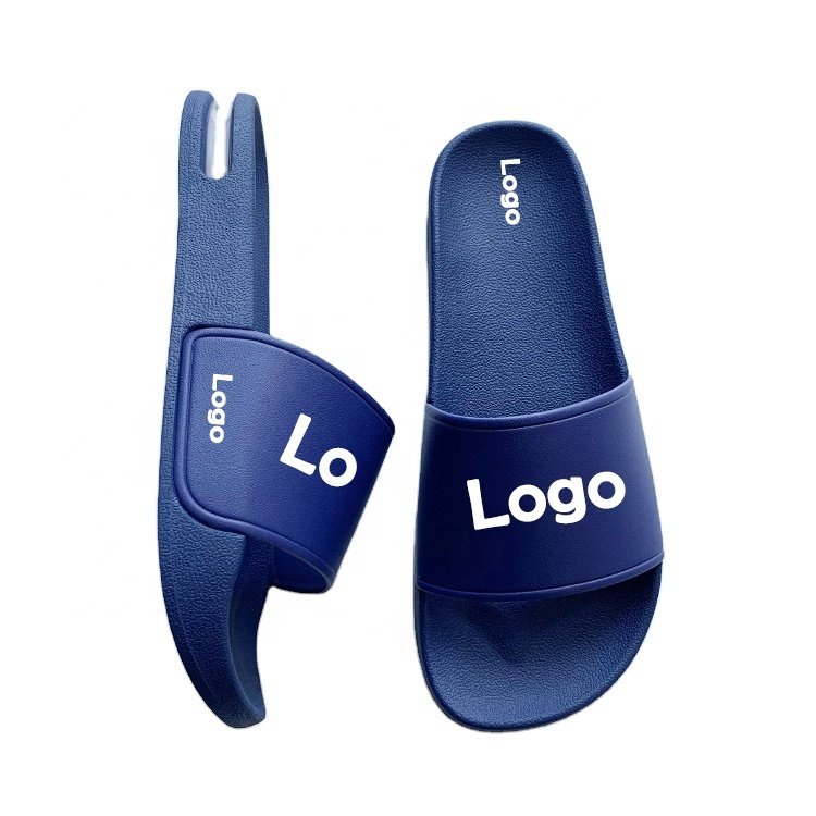 Quick-delivery Custom Logo Air Cushion Footwear Summer Blank Slide Slippers Women Men Slippers Designer Slides