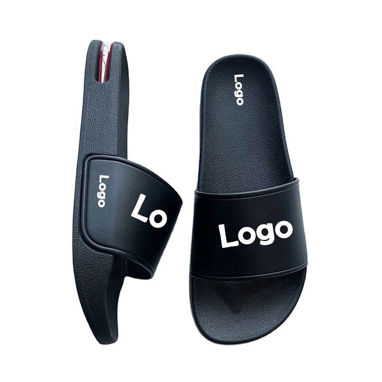 Quick-delivery Custom Logo Air Cushion Footwear Summer Blank Slide Slippers Women Men Slippers Designer Slides