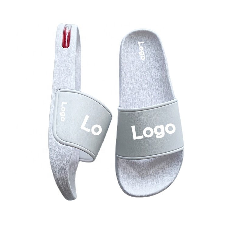 Quick-delivery Custom Logo Air Cushion Footwear Summer Blank Slide Slippers Women Men Slippers Designer Slides