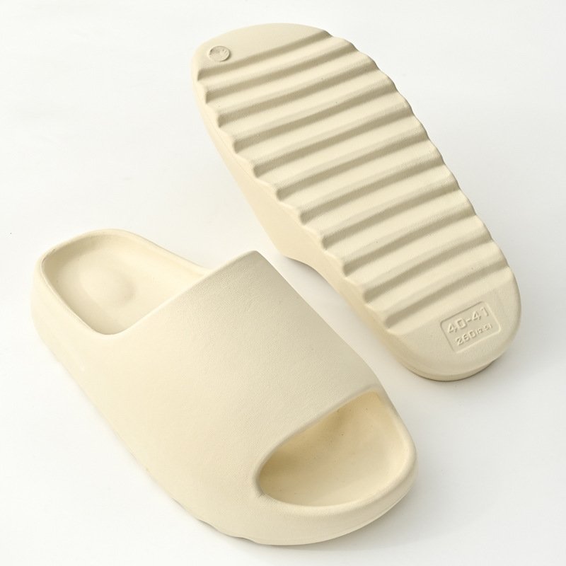 Low MOQ Customization Open Toe EVA Memory Foam Cloud Slides Footwear Colorful Shoe Slides Slippers For Women Men