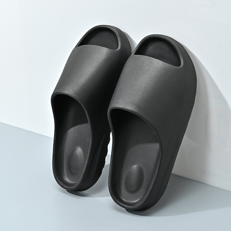 Low MOQ Customization Open Toe EVA Memory Foam Cloud Slides Footwear Colorful Shoe Slides Slippers For Women Men