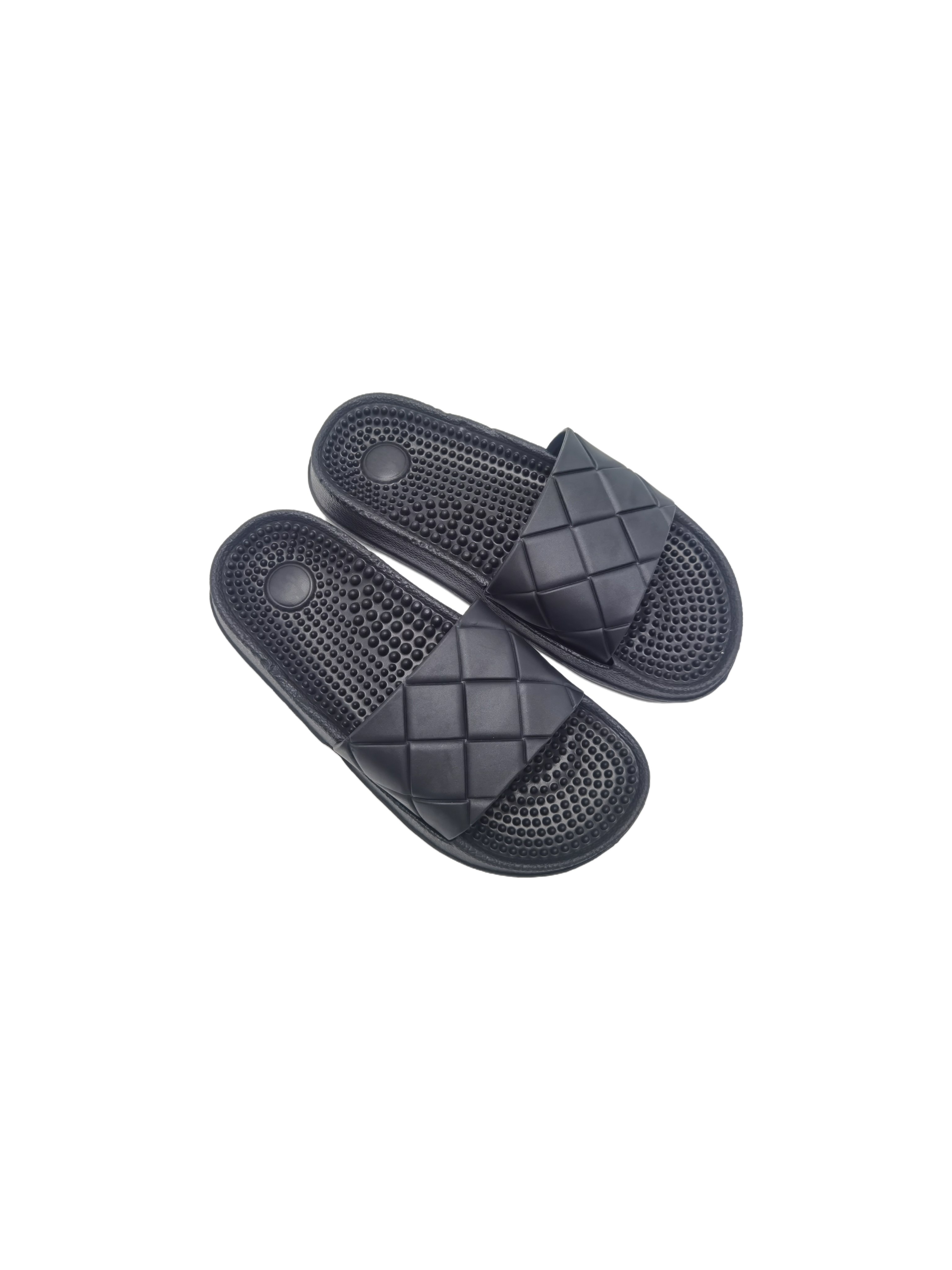 Fashionable Trending Customized Soft Breathable Light Weight Unisex Massage Slides Slippers High Quality EVA Material Slippers