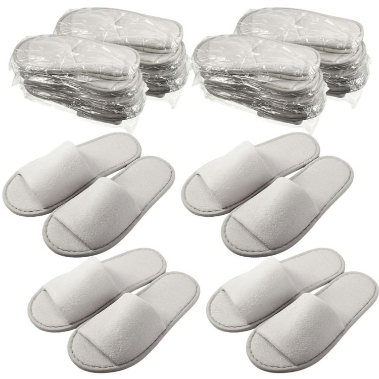 Hotel slippers Customized Nap Cloth Closed Toe Disposable Spa Air Eva Hotel slippers Sandals slides slippers For Women Men