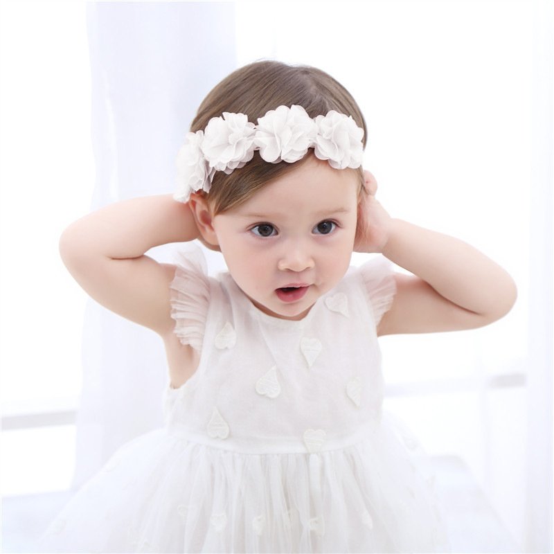 summer newborn infant leather shoes toddler flowers prewalker kids PU soft sole first walker baby girls sandals