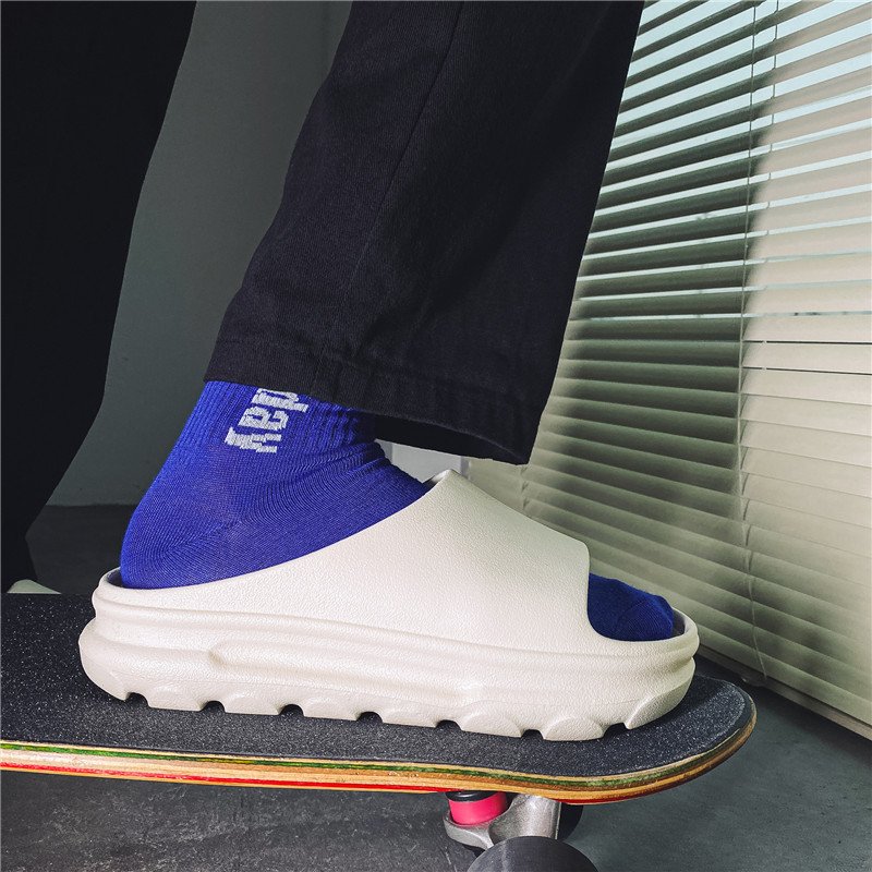 New Fashion Beach Outdoor Sports Slippers Thick Eva Slide Slipper Your Logo Foam Slides Custom For Men