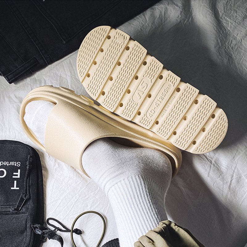 New Fashion Beach Outdoor Sports Slippers Thick Eva Slide Slipper Your Logo Foam Slides Custom For Men