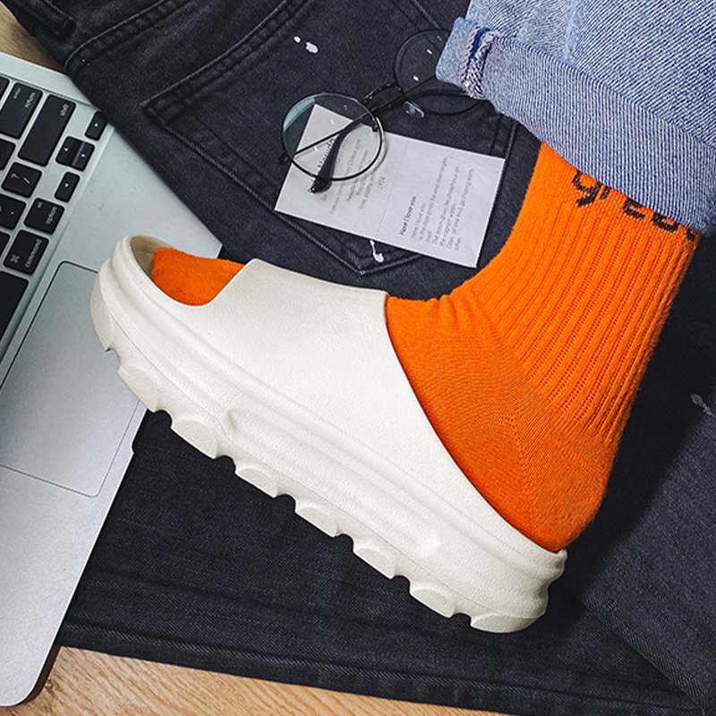 New Fashion Beach Outdoor Sports Slippers Thick Eva Slide Slipper Your Logo Foam Slides Custom For Men