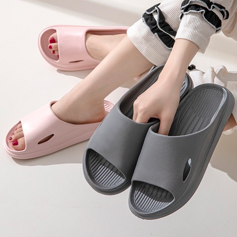 New Mens Ladies Sliders Extra Soft Comfy Cloud Pool Slippers Sandals Bathroom Non Slip House slippers