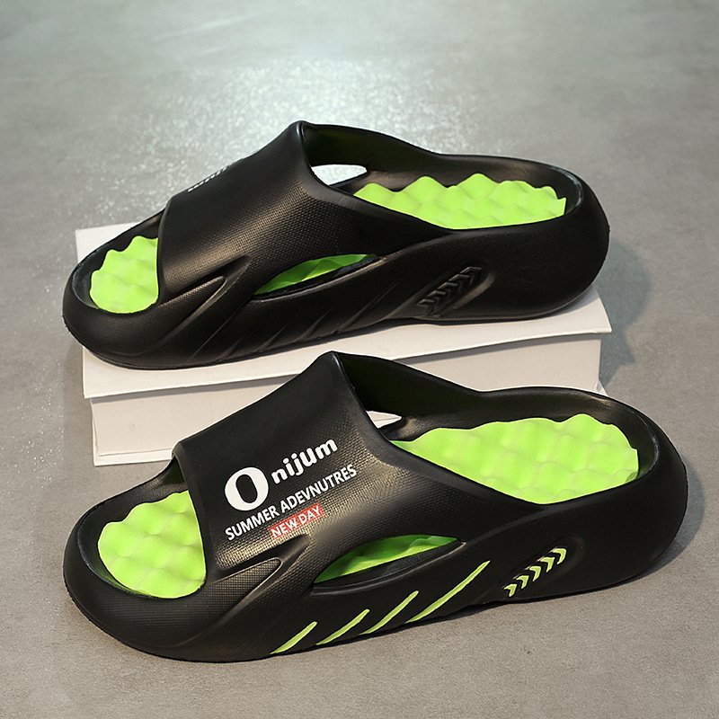 Summer Beach Shoes Indoor House Anti-slip Men Sandals Bathroom Sport Outdoor EVA Slides Slippers