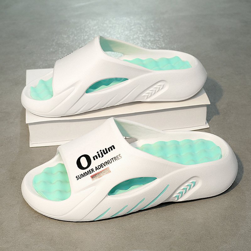 Summer Beach Shoes Indoor House Anti-slip Men Sandals Bathroom Sport Outdoor EVA Slides Slippers