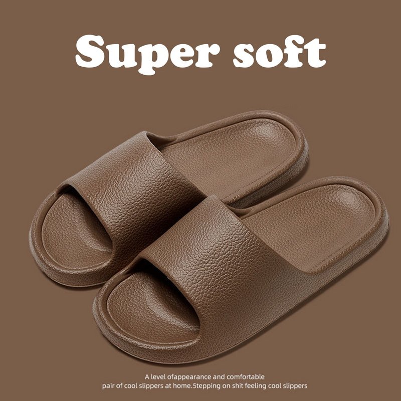 Men Women Soft Eva Bottom Slippers Indoor House Slides Flat Sandals Outdoor Beach Shoes Flip Flops Summer Slippers