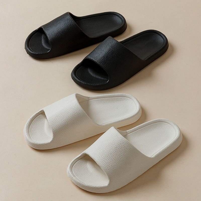 Men Women Soft Eva Bottom Slippers Indoor House Slides Flat Sandals Outdoor Beach Shoes Flip Flops Summer Slippers