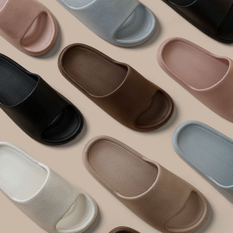 Men Women Soft Eva Bottom Slippers Indoor House Slides Flat Sandals Outdoor Beach Shoes Flip Flops Summer Slippers