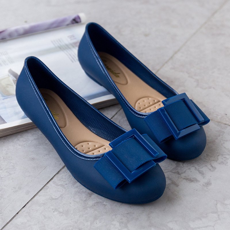 High Quality Round Toe Flat Square Decoration Odor Resistant Lightweight Women Shoes Walking Shoe Flats Women Outdoor Shoes