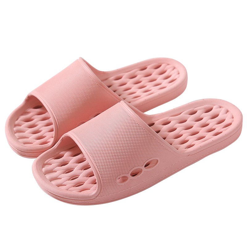 Flaty Shoe Happy Living Sensible Pump Loafers Home Bathroom Leaky Slippers PVC Custom EVA Sandals