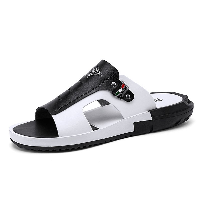 New Fashion Wholesale Sandals Men Summer footwear 2024 Fashion large size flat Flip Flops Outdoor Non-slip Slide slippers