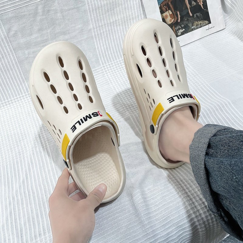 Wholesale Customize house slides slippers men sporty shoes fashion flat slipper EVA male beach summer clogs