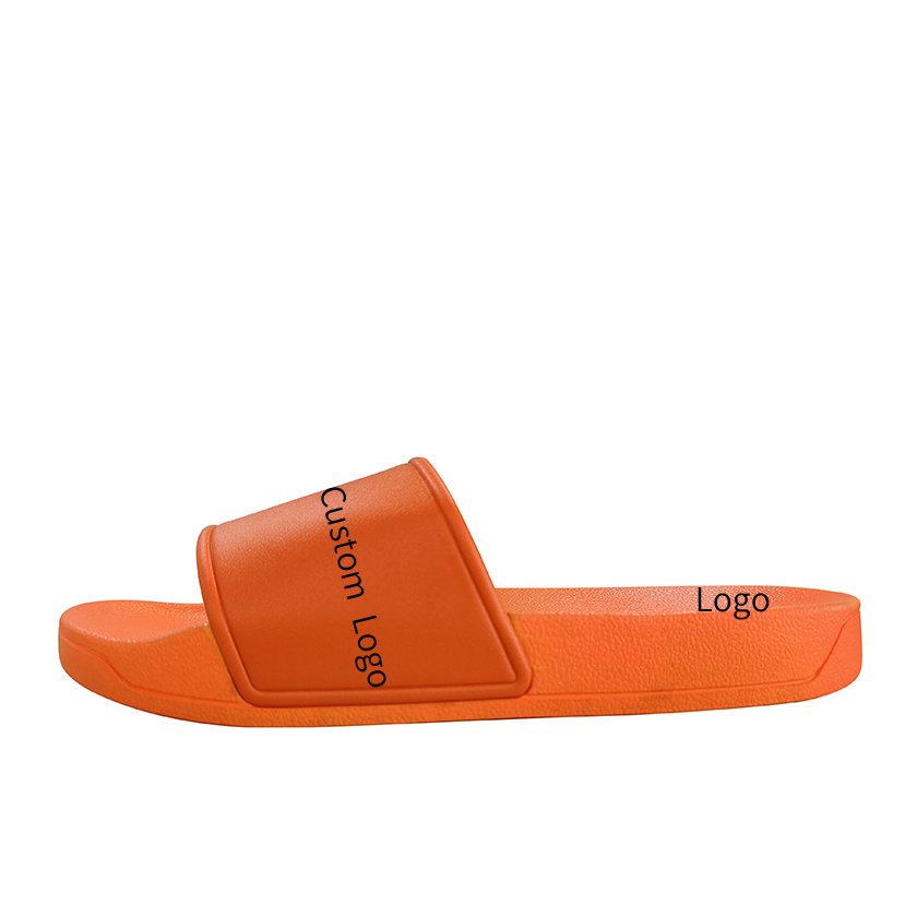 Oem Custom Black Slides Footwear Sandal PVC,Slippers Custom Colors Slide,Custom Logo Slippers Men Plain Blank Slide Sandal