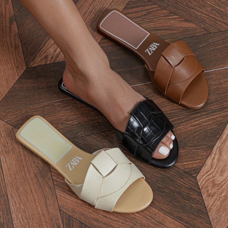 New design large size ladies slides slippers female outdoor casual sandals women flat sandals slippers