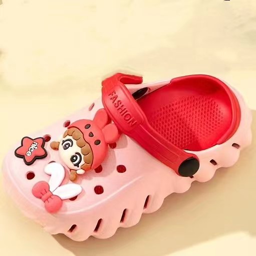 Beach Sandals Slides Slippers for Kids Non-Slip Thick EVA Foam Shoes Summer New Fashion