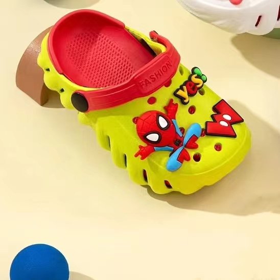 Beach Sandals Slides Slippers for Kids Non-Slip Thick EVA Foam Shoes Summer New Fashion