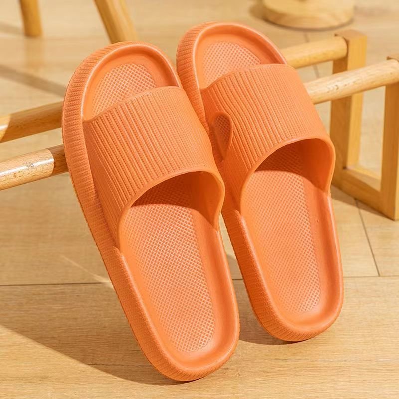 New Product 2024 Eva Pillow Soft Slides Thick Platform Casual Sandals Pillow Slides Cloud Slippers Indoor Slippers Eva