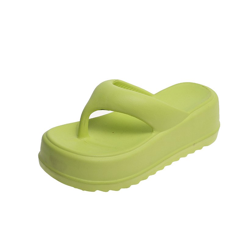 Women Summer Cloud Slides Pillow Sandals Thong Flat Flip-flops Slippers Home Anti-slip Bathroom Slides Slippers
